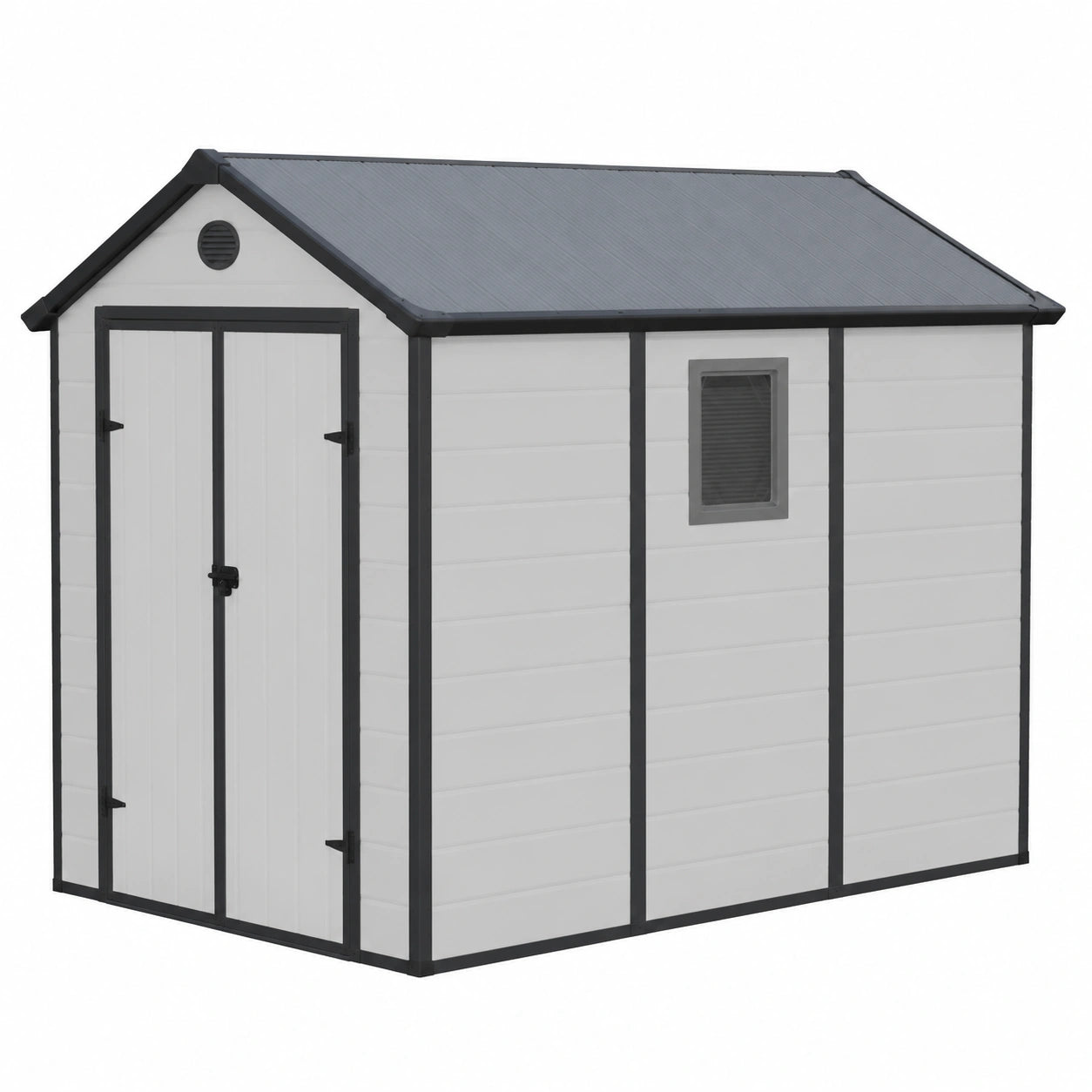 Abri de jardin, coloris gris, pour le jardin